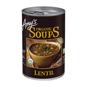 Amy's Kitchen - Organic Soup Lentil, 398ml