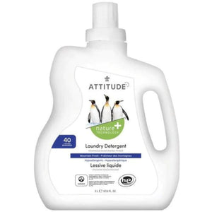 Attitude - Laundry Detergent Mountain Essentiel - 40 Doses, 2L