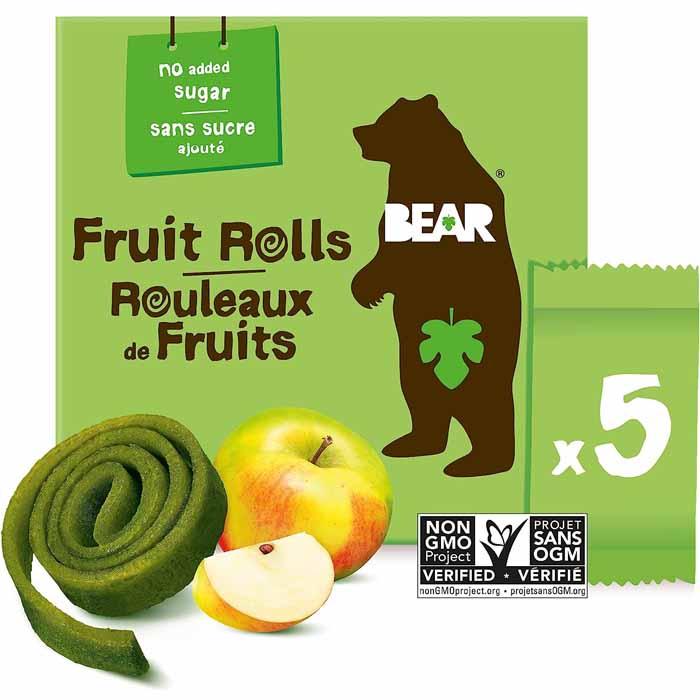 BEAR Paws Fruit Shapes Raspberry & Blueberry 2+ years Multipack 5 x 20g