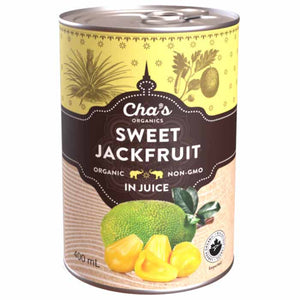 Cha's Organics - Sweet Jackfruit In Juice Organic, 400ml