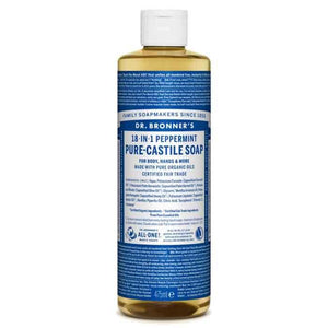 Dr. Bronner's - 18-In-1 Peppermint Pure-Castile Soap | Multiple Sizes
