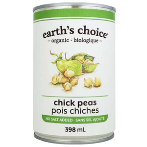 Earth's Choice - Chick Peas Organic, 398ml