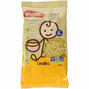 Felicetti - Organic Ancient Durum Wheat Pasta For Baby Corallini From 6 Months, 340g