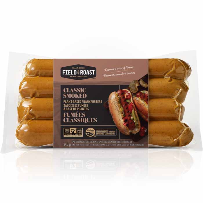 Field Roast Frankfurter Sausage, 340g PlantX Canada