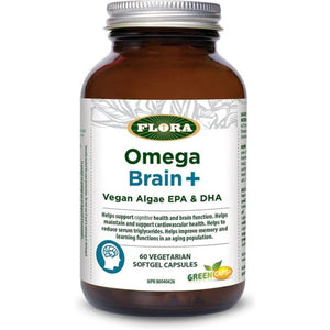 Flora - Omega Brain+, 60 Units
