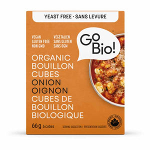 Gobio! - Organic Bouillon Cubes Onion 6 Cubes, 66g