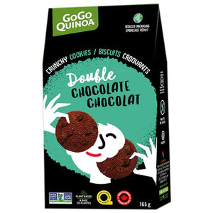 Gogo Quinoa - Cookies Double Chocolate, 165g