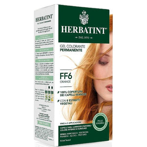 Herbatint - Flash Fashion Permanent Hair Color, Ff6 Orange, 135ml