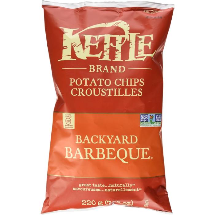 Kettle Backyard Barbeque Potato Chips, 198g PlantX Canada