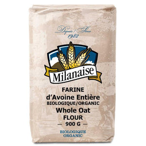Milanaise - Organic Whole Oat Flour, 900g