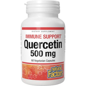 Natural Factors - Quercetin 500 mg, 60 Vegetarian Capsules