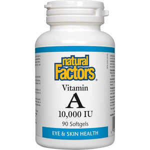 Natural Factors - Vitamin A | Multiple Sizes