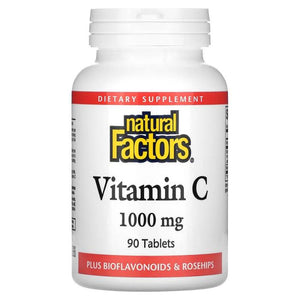 Natural Factors - Vitamin C 1000 mg | Multiple Sizes