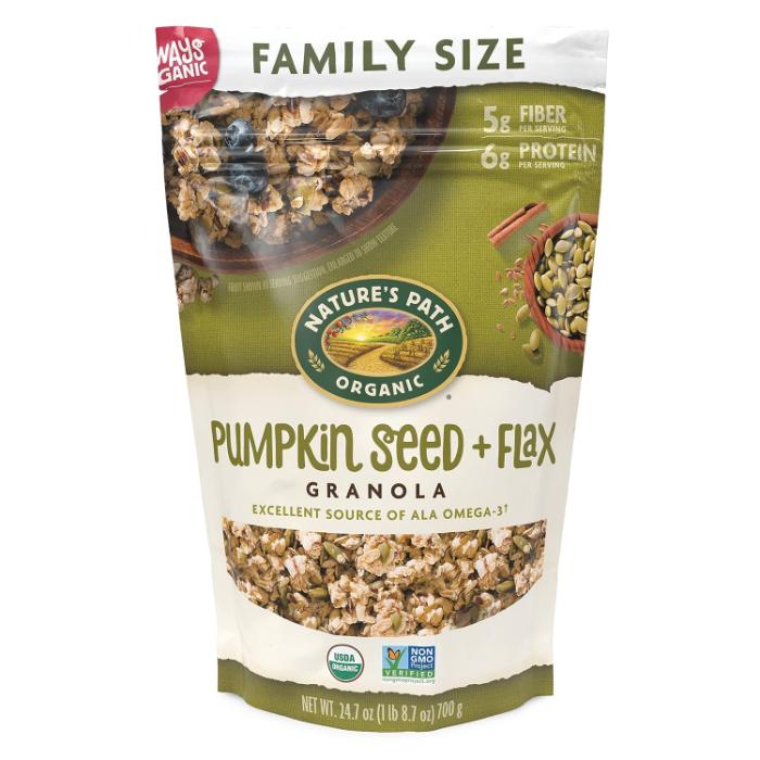 Nature's Path - Cereal Pumpkin Seed + Flax Granola Organic, 750g