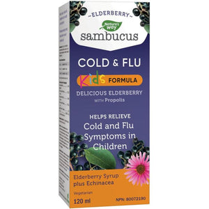Nature's Way - Original Sambucus Cold And Flu Care For Kids, 120ml