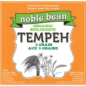 Noble Bean - Organic 3 Grain Tempeh, 240g