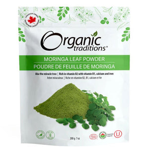 Organic Traditions - Moringa Leaf Powder, 200g