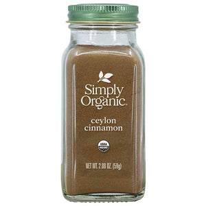 Simply Organic - Ceylon Cinnamon, 59g