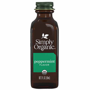 Simply Organic - Peppermint Flavour, 59ml