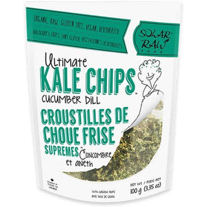 Solar Raw Food - Ultimate Kale Chips, 100g | Multiple Flavours