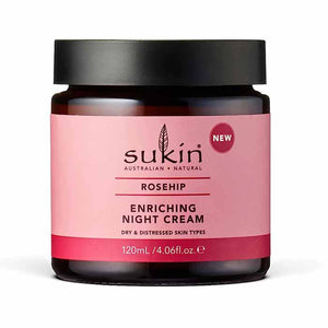 Sukin - Rosehip Enriching Night Cream, 120ml