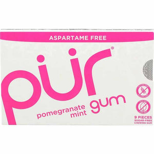 The PUR Company Inc. - Pr Gum Pomegranate Mint, 9 Pieces