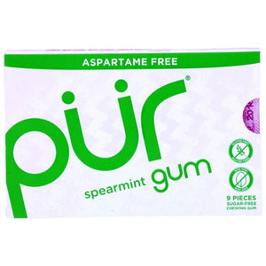 The PUR Company Inc. - Pr Gum Spearmint, 9 Pieces