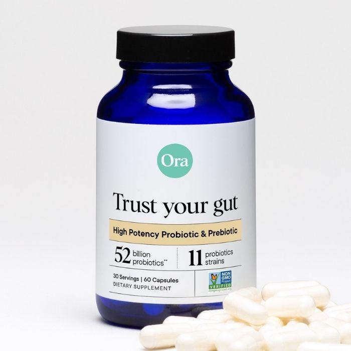 Ora - Trust Your Gut: Probiotics + Prebiotics- Vitamins & Dietary Supplements 1