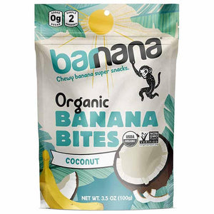 Barnana  - Organic Chewy Banana Bites, 100g | Multiple Flavours