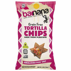 Barnana  - Plantain Tortilla Chips, 113g | Multiple Flavours