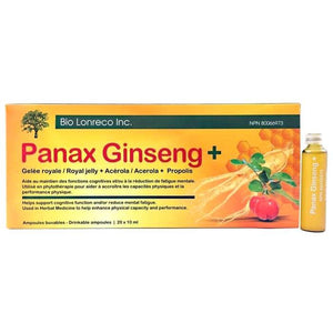 Bio Lonreco - Panax Ginseng +, 20x10ml