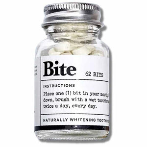 Bite - Fresh Mint Toothpaste Bits, 62 Tablets