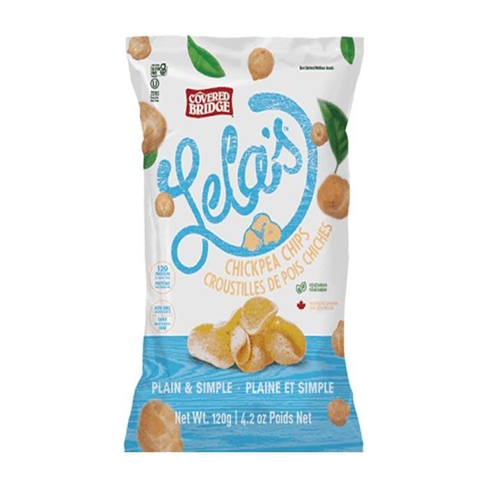 Covered Bridge Lela's Chickpea Chips, 120g Multiple Flavours