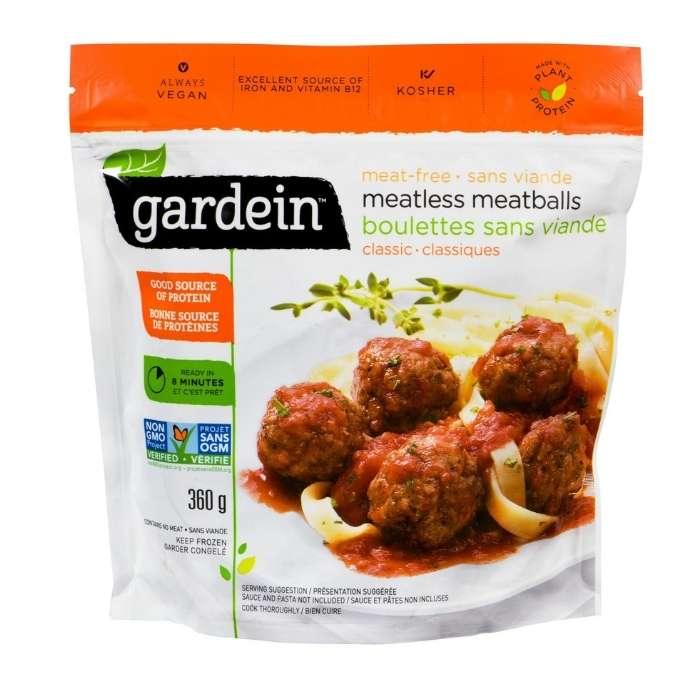 Gardein Meatless Meatballs, 360g Buy Online at PlantX PlantX Canada