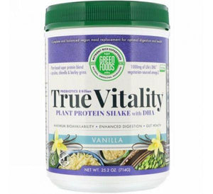 Green Foods – True Vitality Protein Shake Vanilla, 22.7 oz