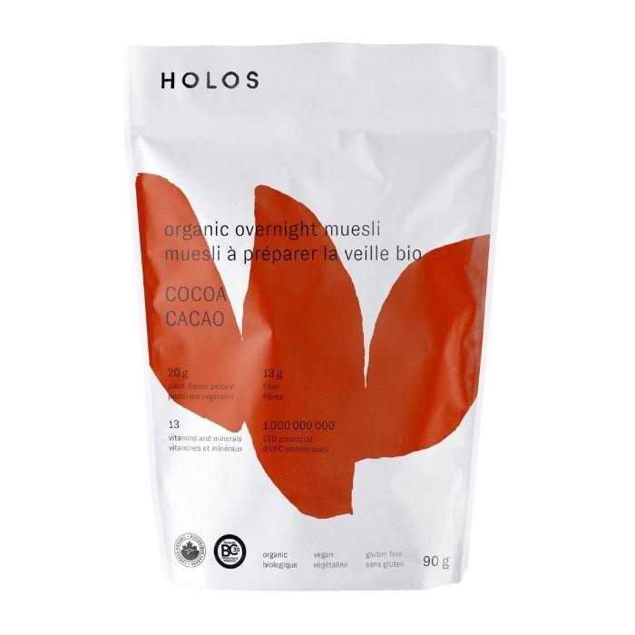 Holos - Super Breakfast Overnight Muesli, Cocoa - Front