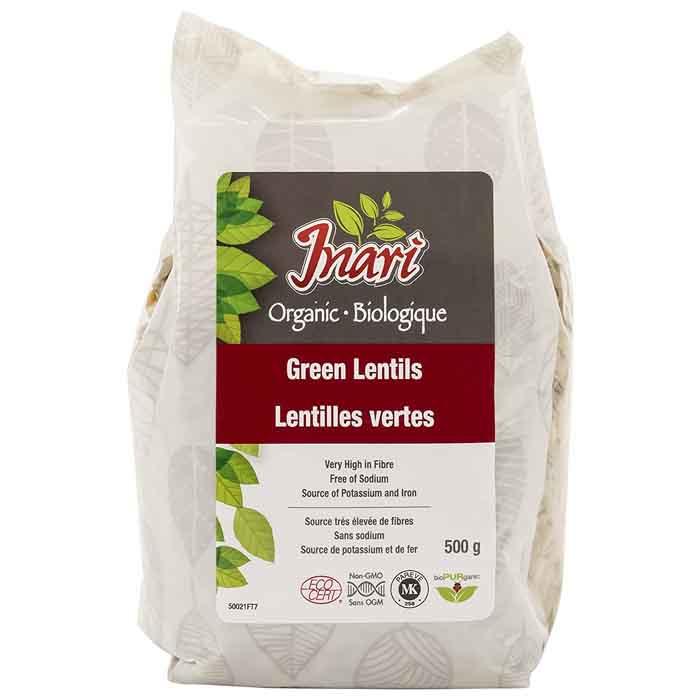 INARI - Org ,500g , Green Lentils