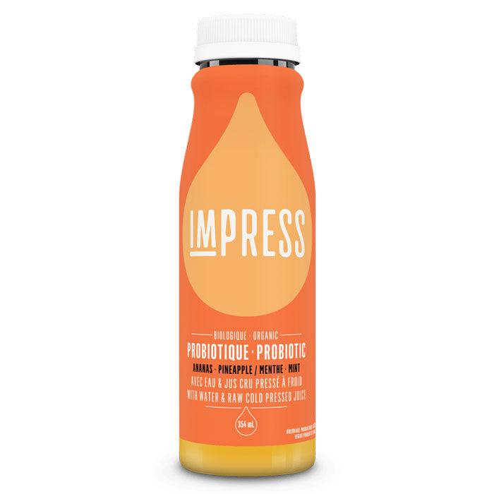 Impress Organic Probiotic Beverages, 354ml Multiple Flavours