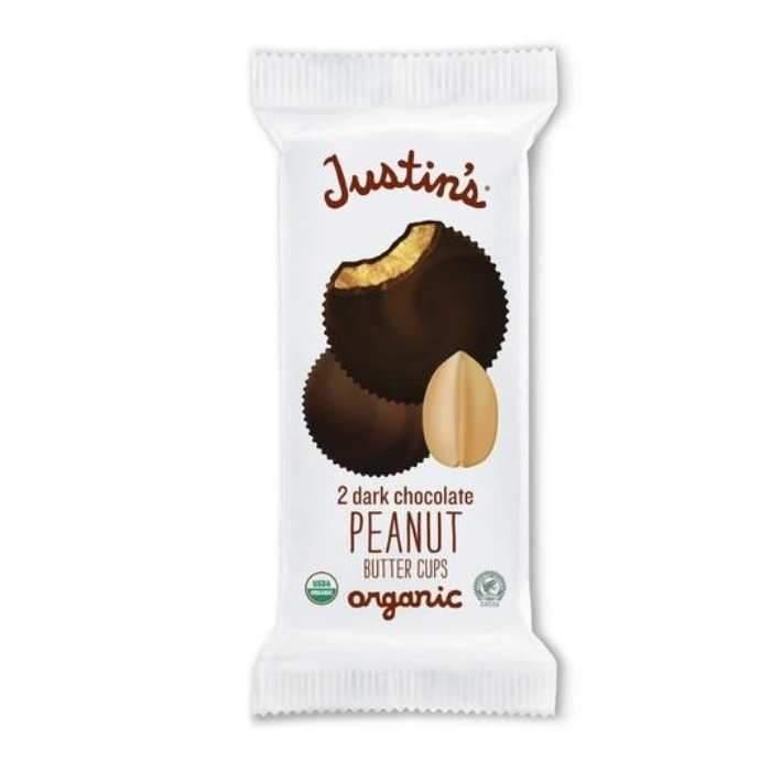 Justin's -Dark Chocolate Peanut Butter Cups - Front