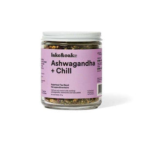 Lake & Oak Tea Co. - Ashwagandha & Chill Superfood Tea Blend, 40g