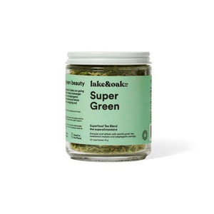 Lake & Oak Tea Co. - Super Green Superfood Tea Blend, 75g