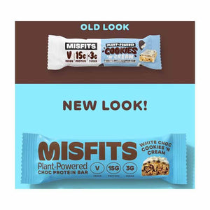 Misfits - Plant-Powered Choc Protein Bar, 45g | Multiple Flavours