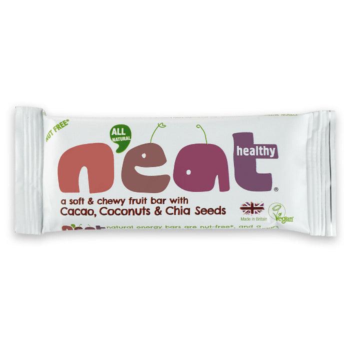 N'eat - N’eat Natural Energy Cacao, Coconuts & Chia Seeds Fruit Bar, 45g