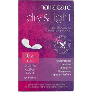 Natracare - Organic Cotton Dry & Light Incontinence Pads | Multiple Options