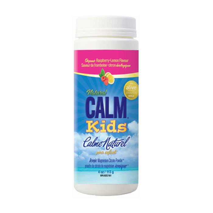 Natural Calm Kids Calm Raspberry Lemon, 113g PlantX Canada