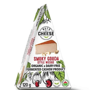 Nuts for Cheese - Smoky Gouda Style Wedge, 120g