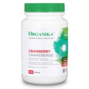Organika - Organika Cranberry Extract, 180 Capsules | Multiple Flavours