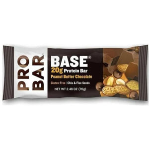 Probar Base Protein Bar - Peanut Butter & Chocolate, 2.46 Oz