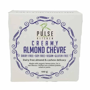 Pulse Kitchen - Creamy Almond Chevre Cheese, 100g