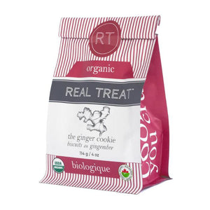 Real Treat - Org. The Ginger Cookie, 115g